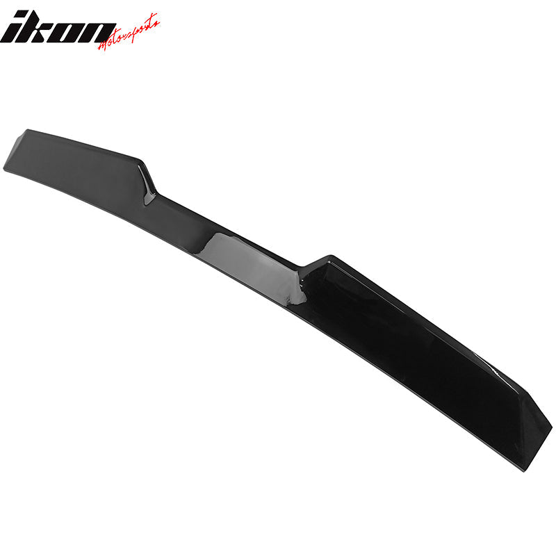 2022-2025 Subaru WRX V Style ABS Rear Roof Spoiler Painted #D4S Black