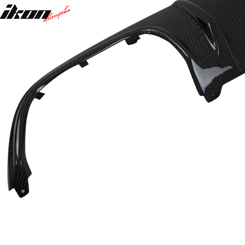 2008-2011 Benz C Class W204 C63 AMG Rear Diffuser Carbon Fiber