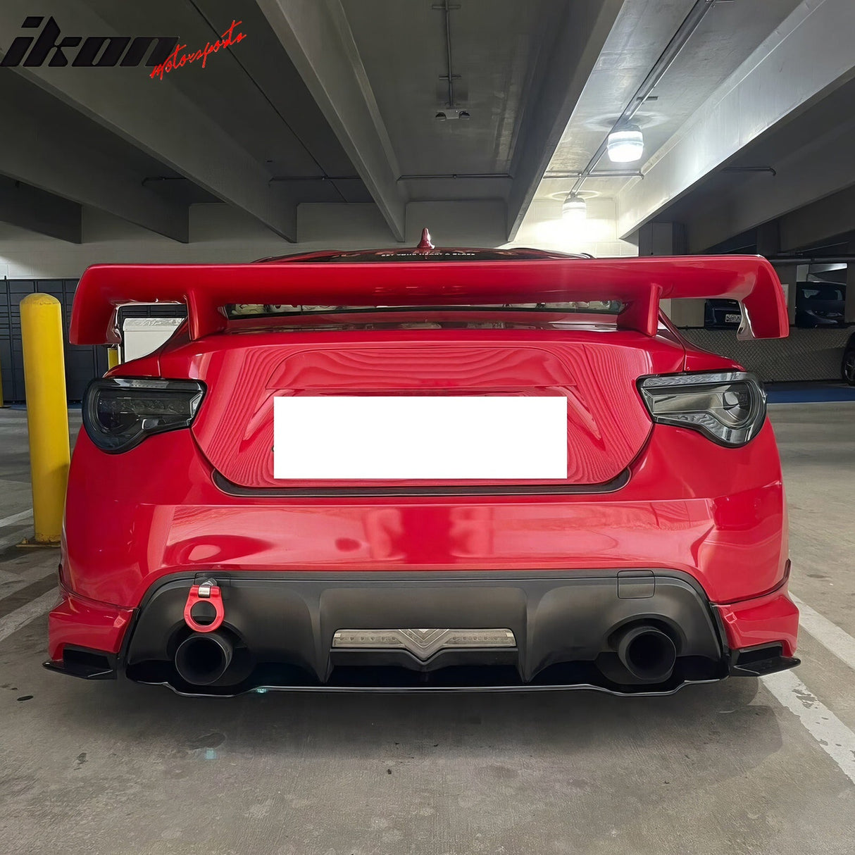 2013-2020 Scion FRS Toyota 86 BRZ OE Style Gloss Black Rear Diffuser