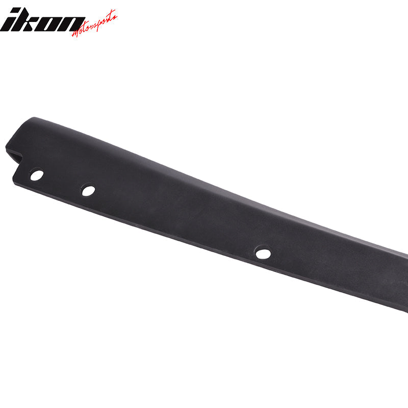 2015-2021 Subaru WRX STI Matte Black Rear Bumper Splitter Lip ABS