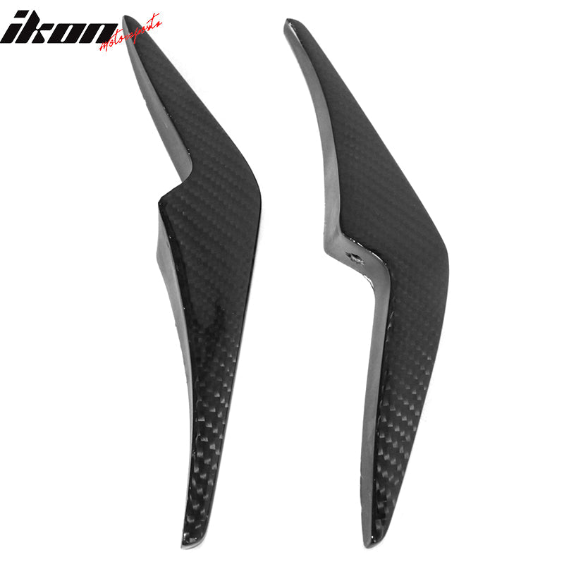 2019-2022 Toyota Corolla 5DR TRD Style Carbon Fiber Rear Bumper Aprons