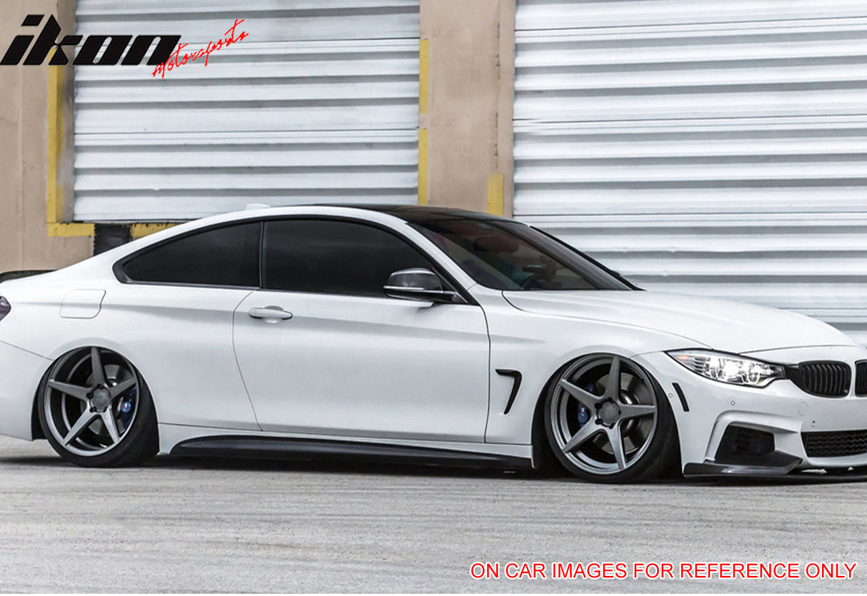 2014-2016 BMW 4-Series F32 F33 F36 Matte Black Side Fender Air Vent