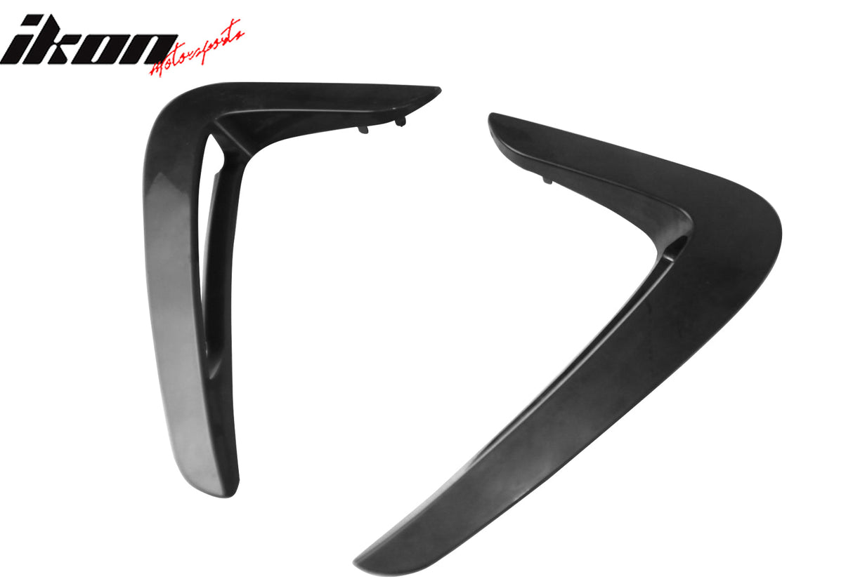 2014-2016 BMW 4-Series F32 F33 F36 Matte Black Side Fender Air Vent