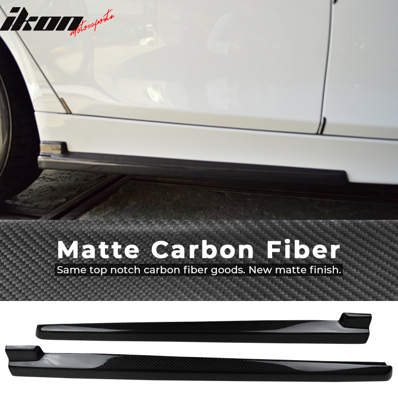 2012-2017 BMW 3 Series F30 F31 IKON Style Carbon Fiber CF Side Skirts