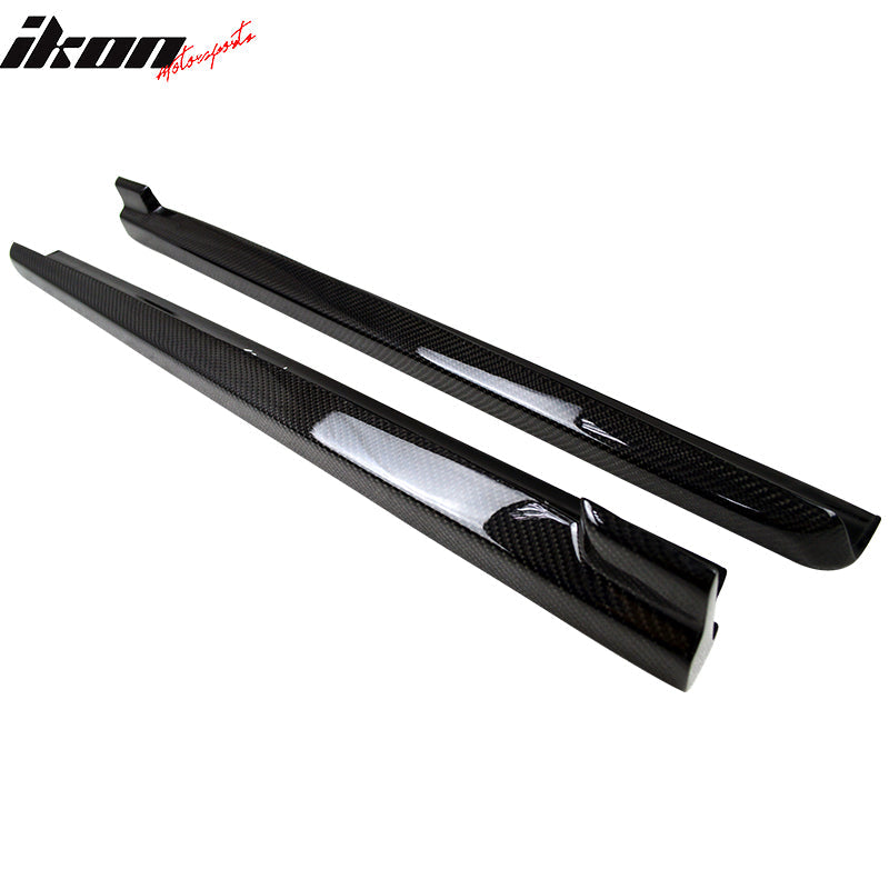 2012-2017 BMW 3 Series F30 F31 IKON Style Carbon Fiber CF Side Skirts