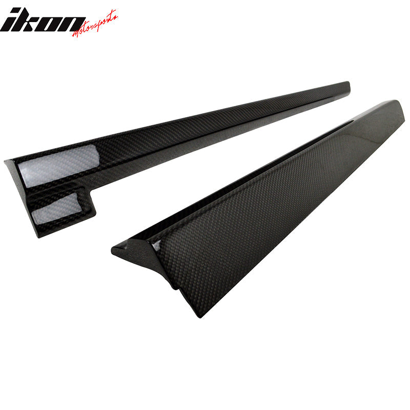 2012-2017 BMW 3 Series F30 F31 IKON Style Carbon Fiber CF Side Skirts