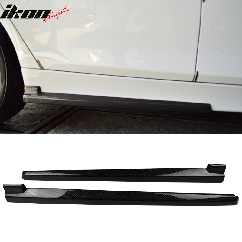 2012-2017 BMW 3 Series F30 F31 IKON Style Carbon Fiber CF Side Skirts