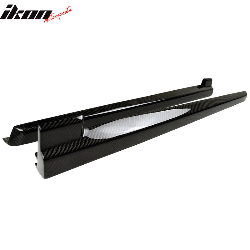 2012-2017 BMW 3 Series F30 F31 IKON Style Carbon Fiber CF Side Skirts