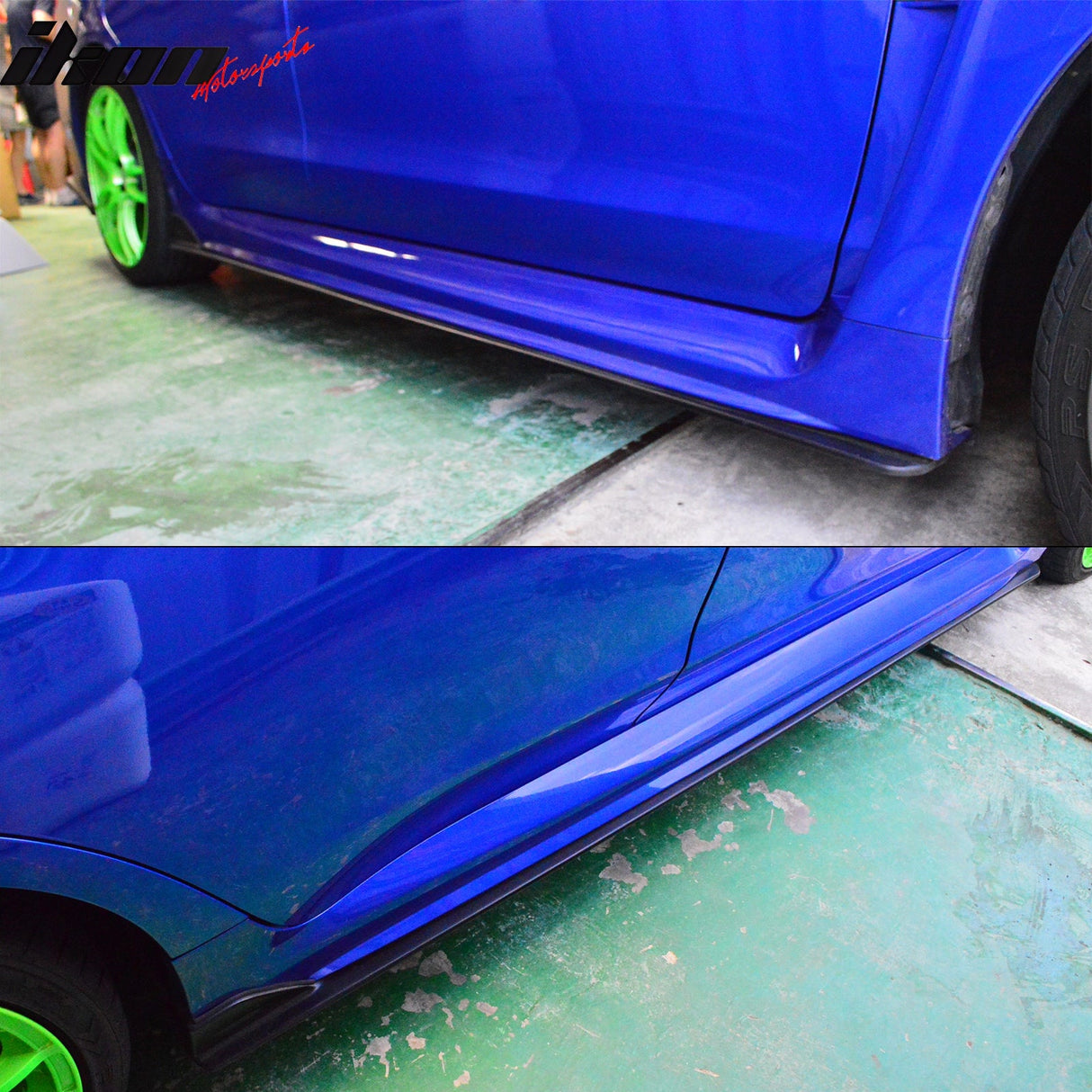 2015-2021 Subaru WRX STI Sedan 4-Door Side Skirts - PP