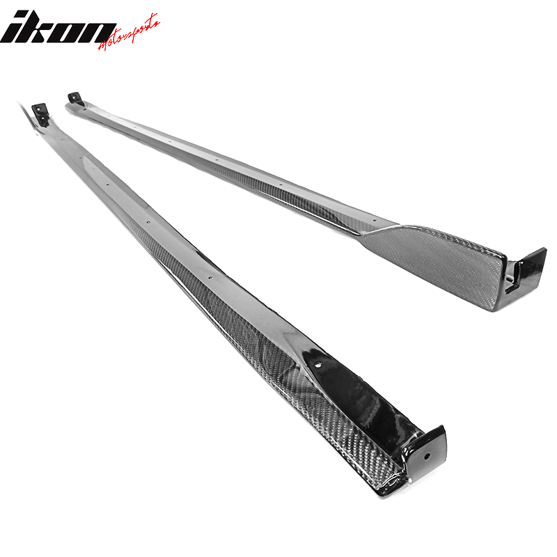 2019-2025 Toyota Corolla E210 T Style Carbon Fiber Side Skirts CF