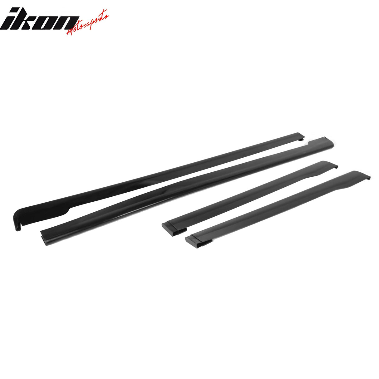 2015-2021 Subaru WRX STI Painted #D4S Black Side Skirts PP