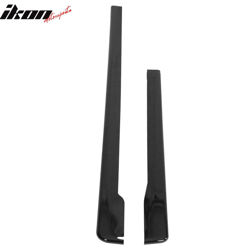 2015-2021 Subaru WRX STI Painted #D4S Black Side Skirts PP