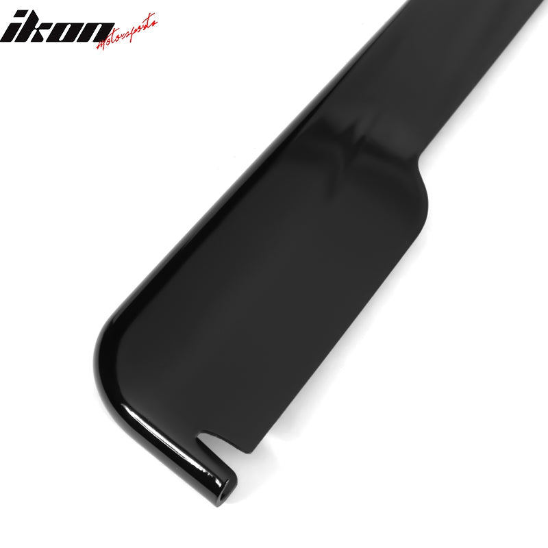 2015-2021 Subaru WRX STI Painted #D4S Black Side Skirts PP