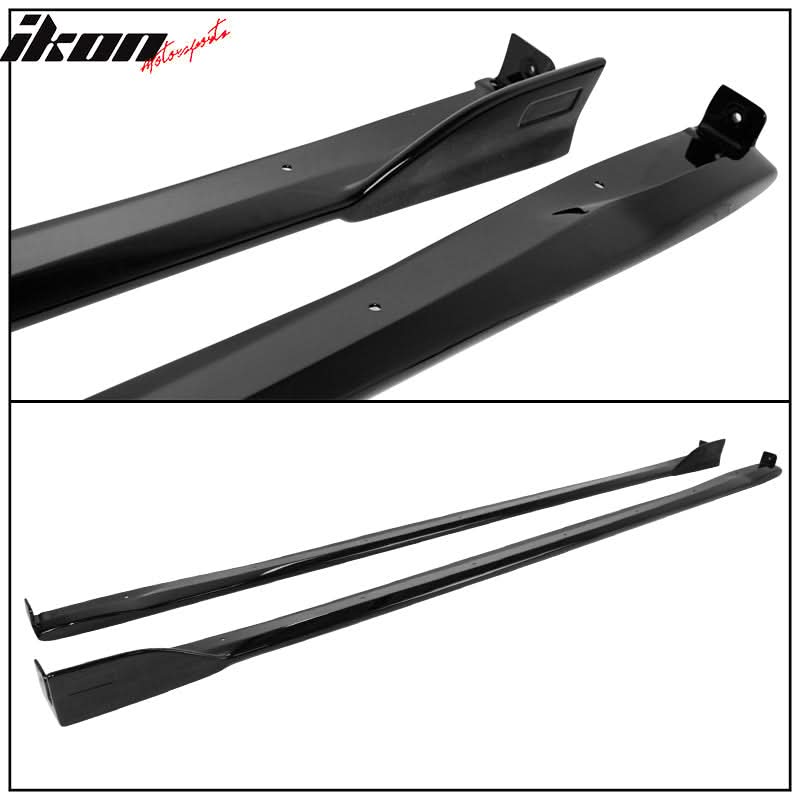 2019-2025 Toyota Corolla Hatchback 5Dr Painted #218 Black Side Skirts