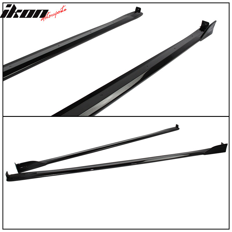2019-2025 Toyota Corolla Hatchback 5Dr Painted #218 Black Side Skirts