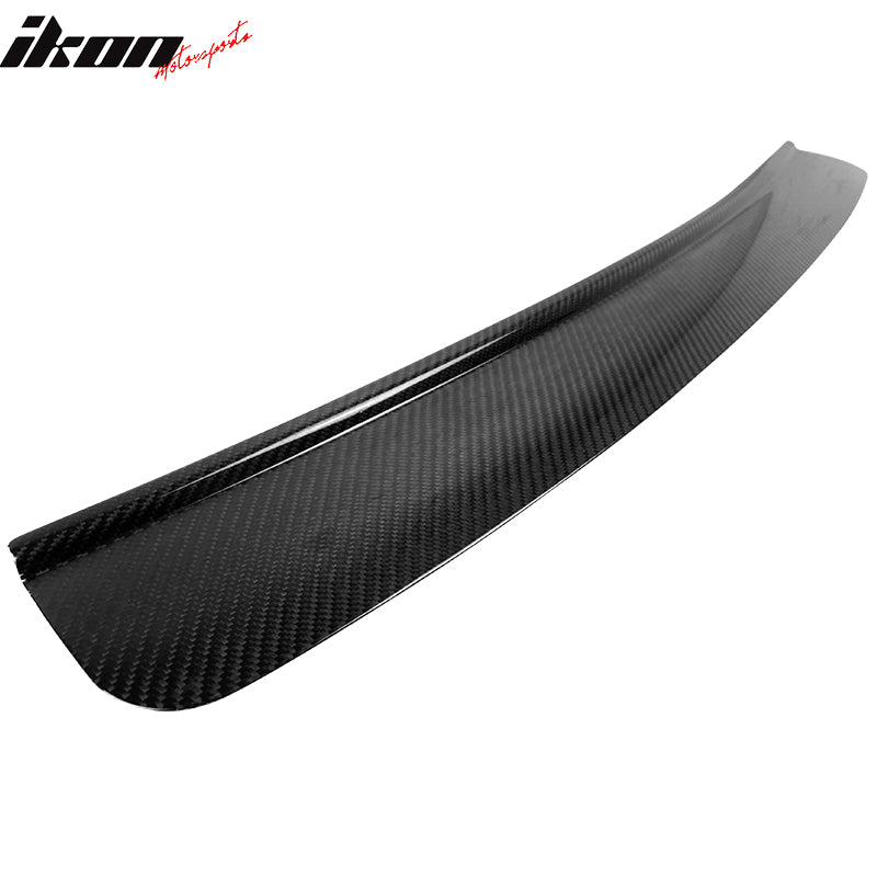 2010-2016 BMW F11 Rear Bumper Cover Protector Step Plate Carbon Fiber