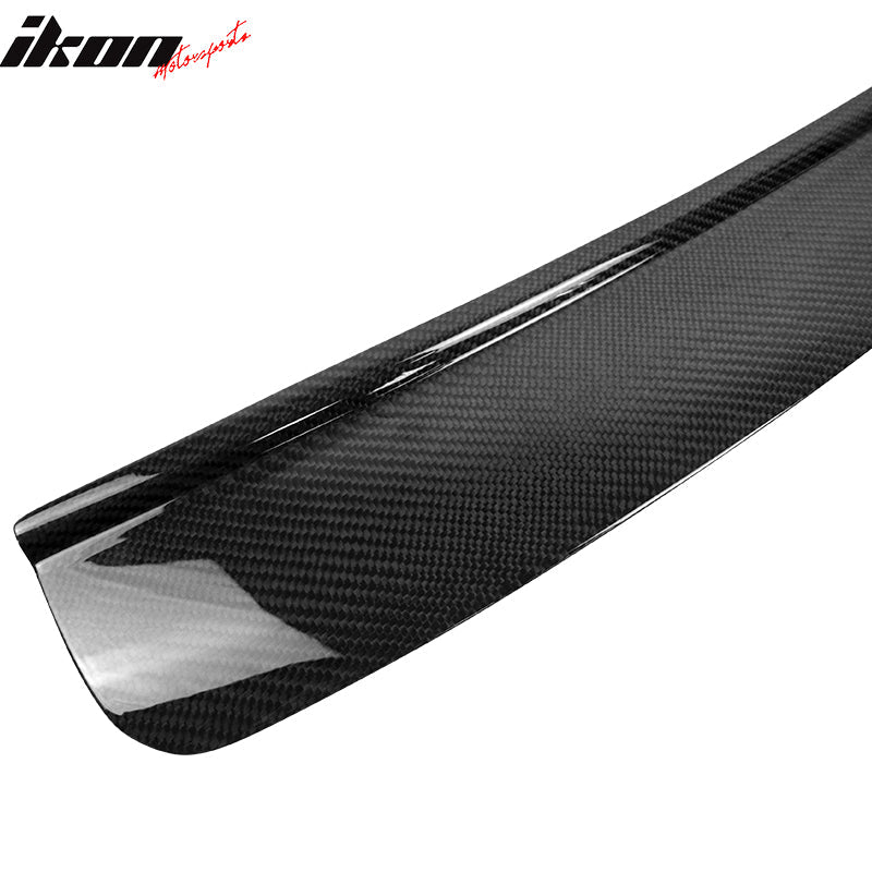 2010-2016 BMW F11 Rear Bumper Cover Protector Step Plate Carbon Fiber