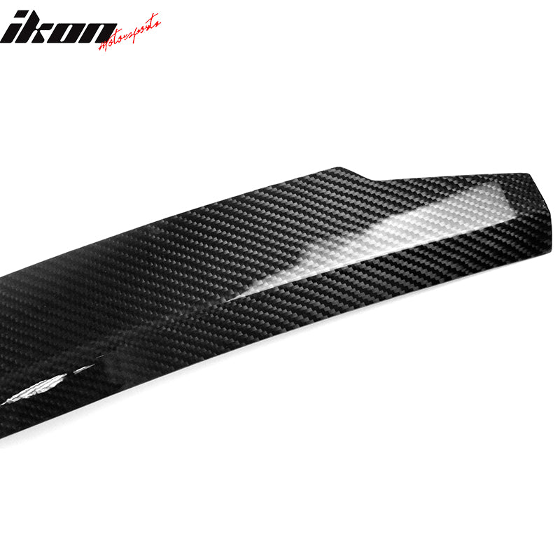 2015-2018 Audi Q3 Rear Bumper Cover Protector Step Plate Carbon Fiber