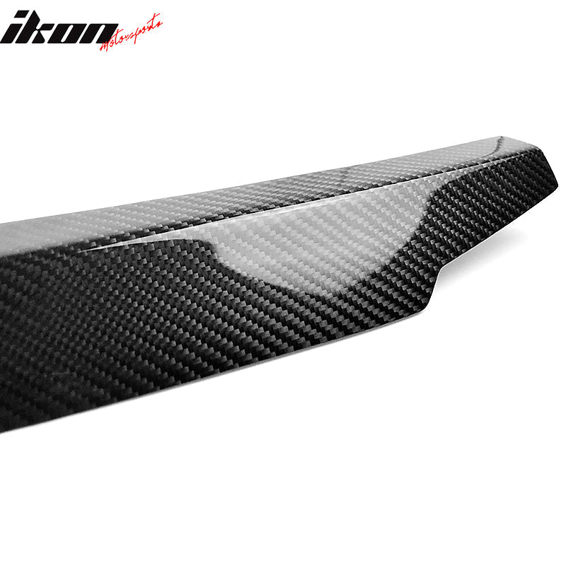 2015-2018 Audi Q3 Rear Bumper Cover Protector Step Plate Carbon Fiber