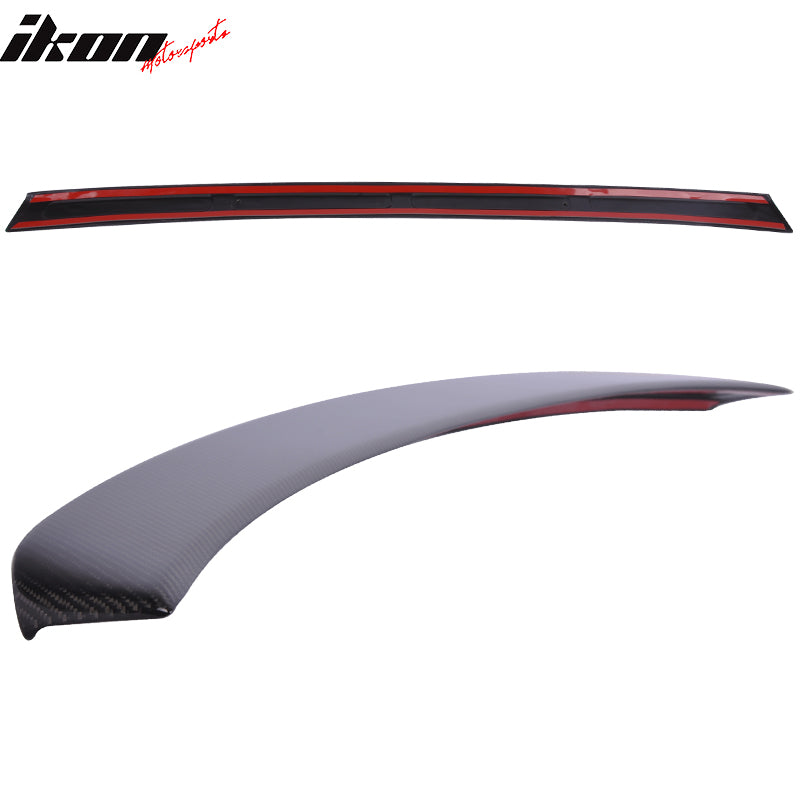 2002-2005 Audi A4 B6 4Dr Sedan Carbon Fiber CF Trunk Spoiler Wing
