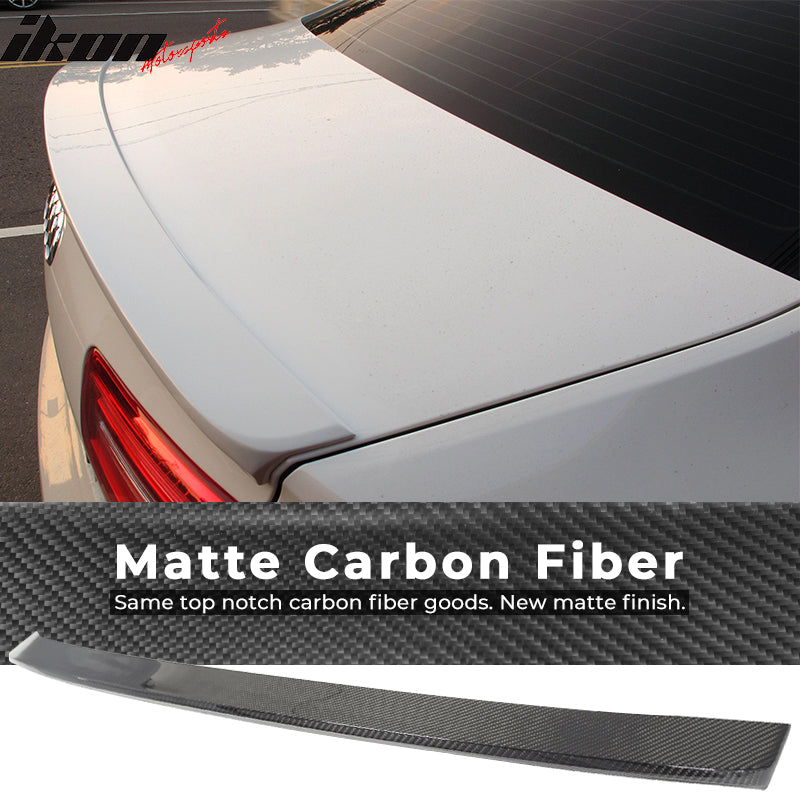 2012-2014 Audi A6 C7 D Style Carbon Fiber CF Rear Trunk Spoiler Wing