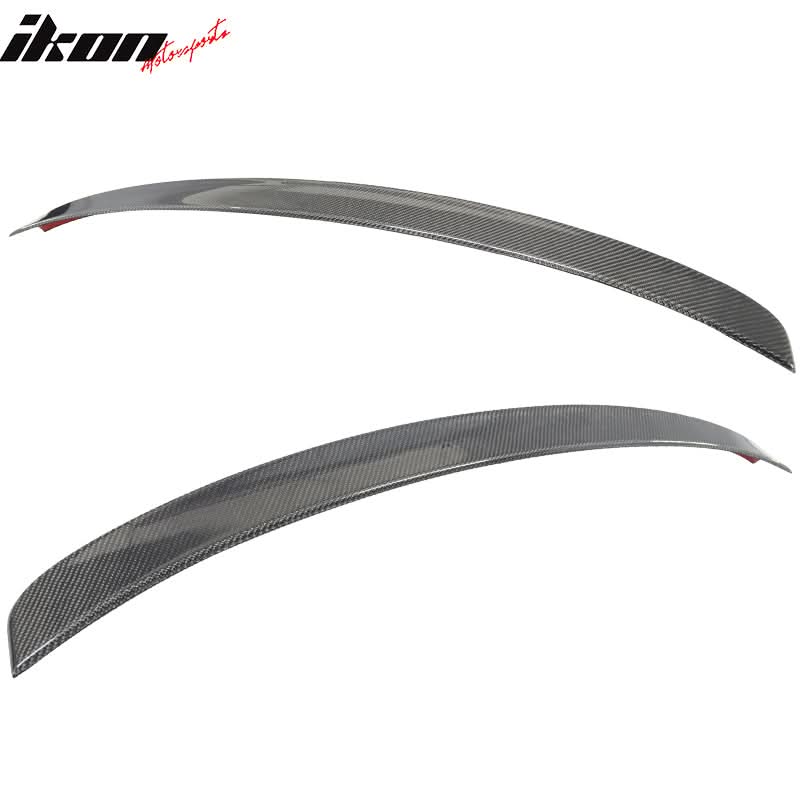 2012-2014 Audi A6 C7 D Style Carbon Fiber CF Rear Trunk Spoiler Wing