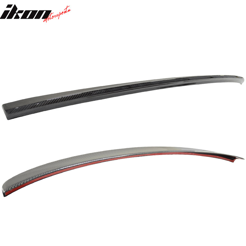 2012-2014 Audi A6 C7 D Style Carbon Fiber CF Rear Trunk Spoiler Wing