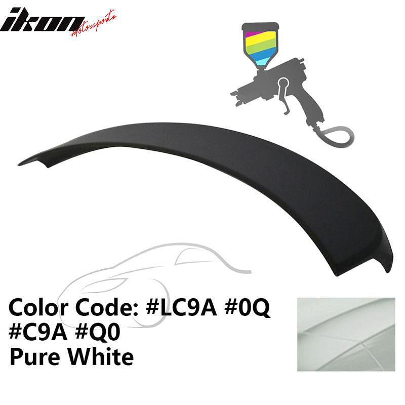 2012-2014 Audi A6 C7 Sedan 4Dr D Style Painted ABS Trunk Spoiler Wing