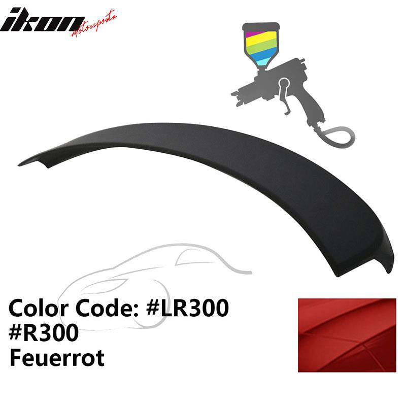 2012-2014 Audi A6 C7 Sedan 4Dr D Style Painted ABS Trunk Spoiler Wing