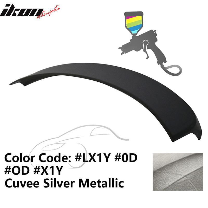 2012-2014 Audi A6 C7 Sedan 4Dr D Style Painted ABS Trunk Spoiler Wing