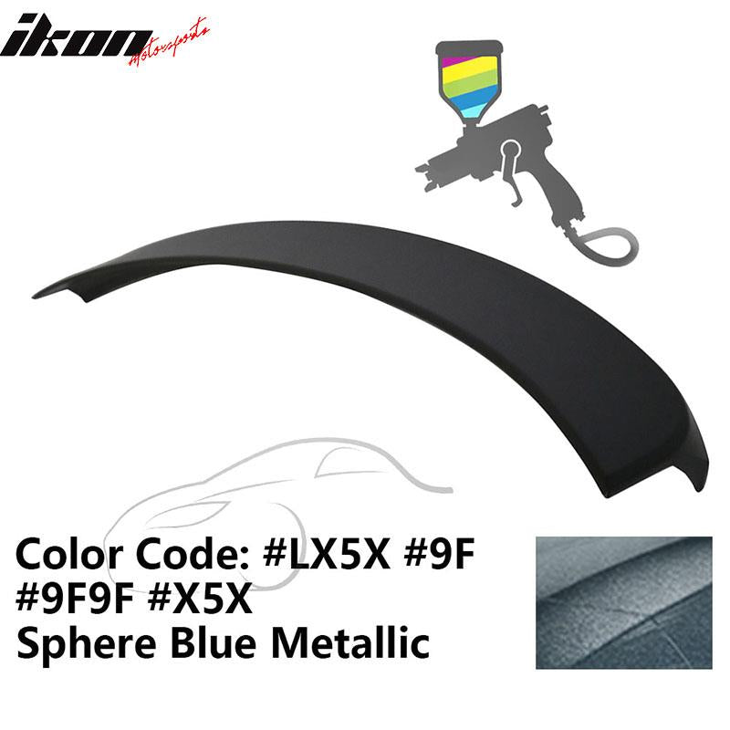 2012-2014 Audi A6 C7 Sedan 4Dr D Style Painted ABS Trunk Spoiler Wing
