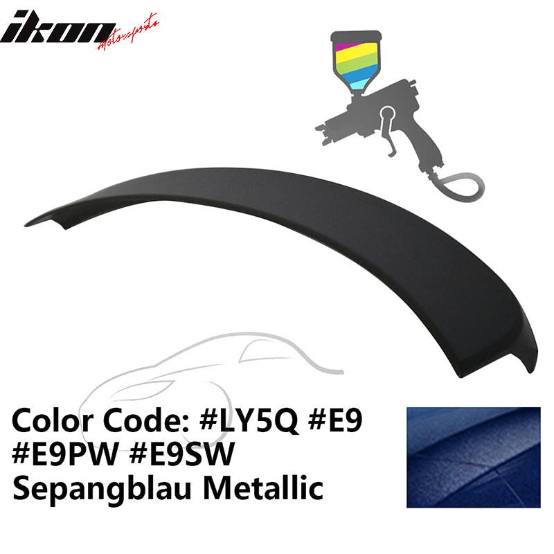 2012-2014 Audi A6 C7 Sedan 4Dr D Style Painted ABS Trunk Spoiler Wing