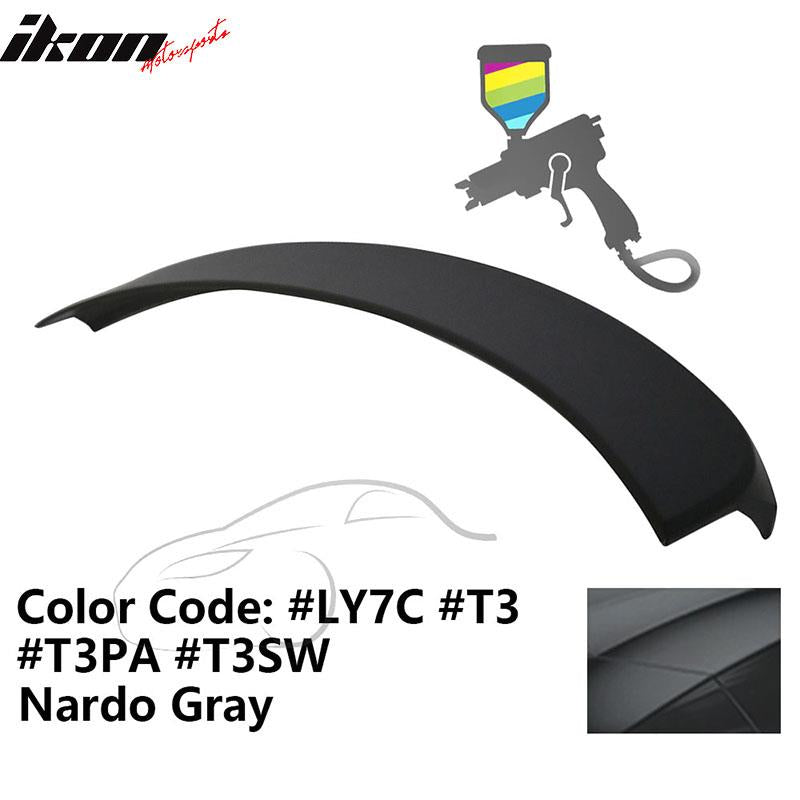 2012-2014 Audi A6 C7 Sedan 4Dr D Style Painted ABS Trunk Spoiler Wing
