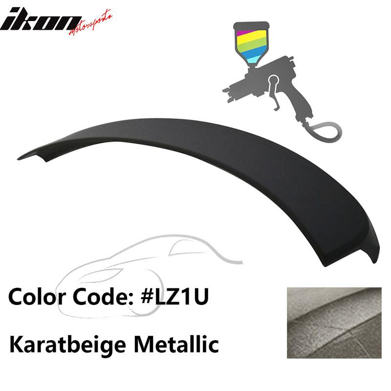 2012-2014 Audi A6 C7 Sedan 4Dr D Style Painted ABS Trunk Spoiler Wing