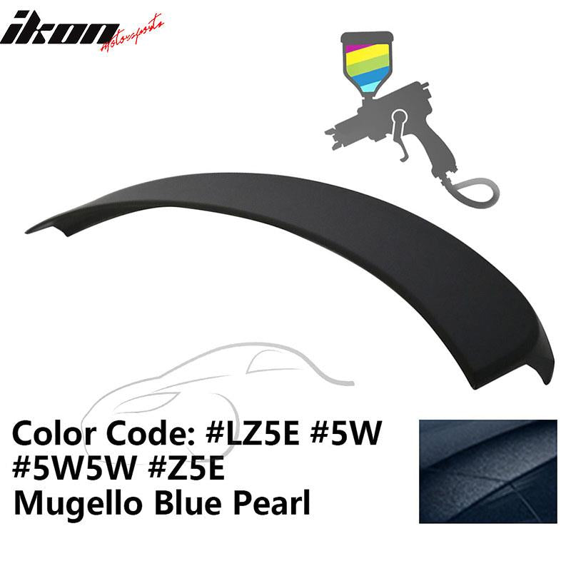 2012-2014 Audi A6 C7 Sedan 4Dr D Style Painted ABS Trunk Spoiler Wing