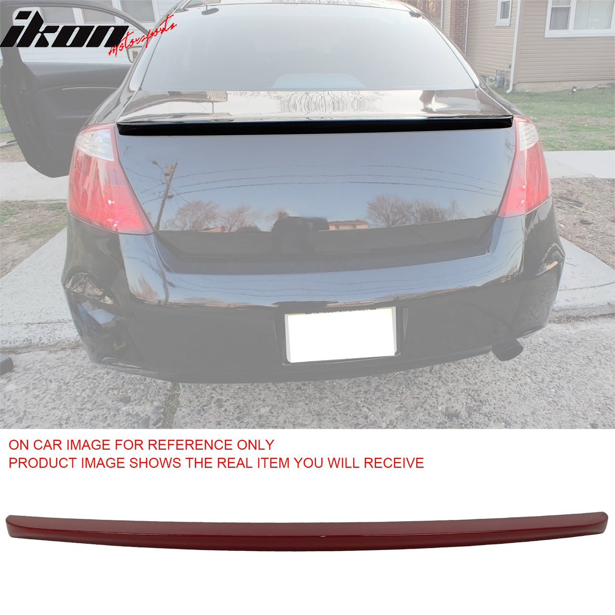 2008-2012 Honda Accord Coupe 2Dr Painted ABS Rear Trunk Spoiler Wing