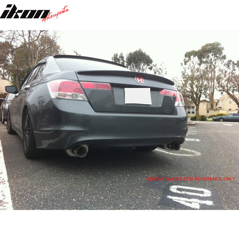 2008-2012 Honda Accord Sedan JDM Carbon Fiber CF Rear Trunk Spoiler