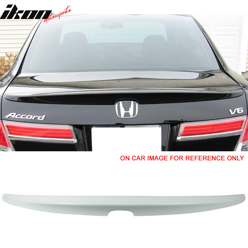 2008-2012 Honda Accord Sedan Painted ABS Rear Trunk Spoiler Wing