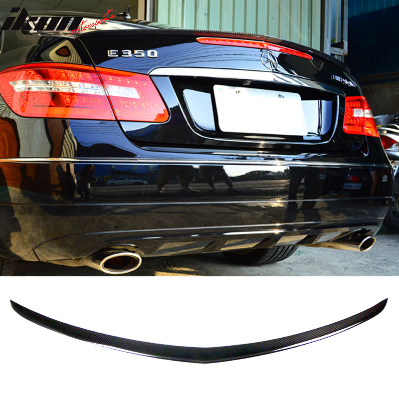 2010-2017 Benz E Class W207 C207 Coupe  AMG Carbon Fiber Trunk Spoiler