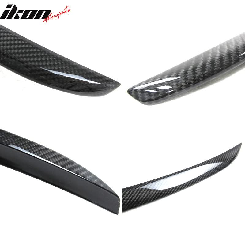 2010-2017 Benz E Class W207 C207 Coupe AMG Carbon Fiber Trunk Spoiler
