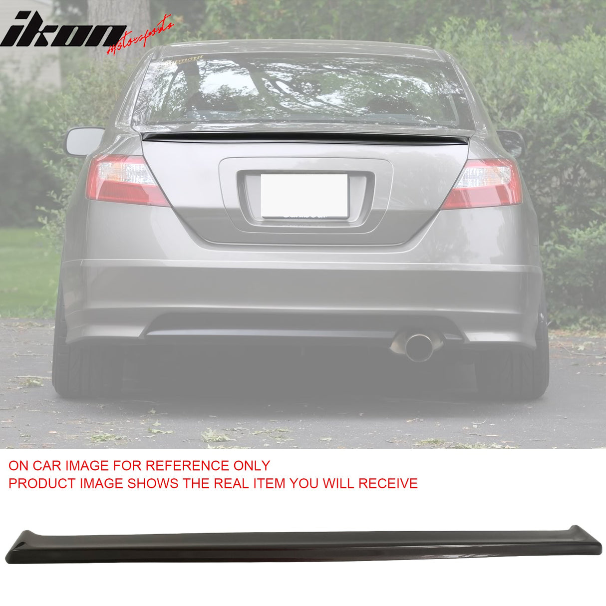 2006-2011 Honda Civic Sedan Performance Style Trunk Spoiler ABS