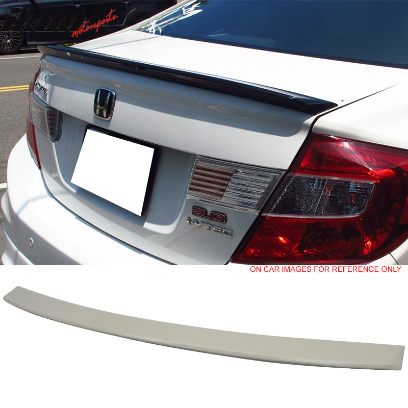 2012-2015 Honda Civic 9 Gen Trunk Spoiler ABS
