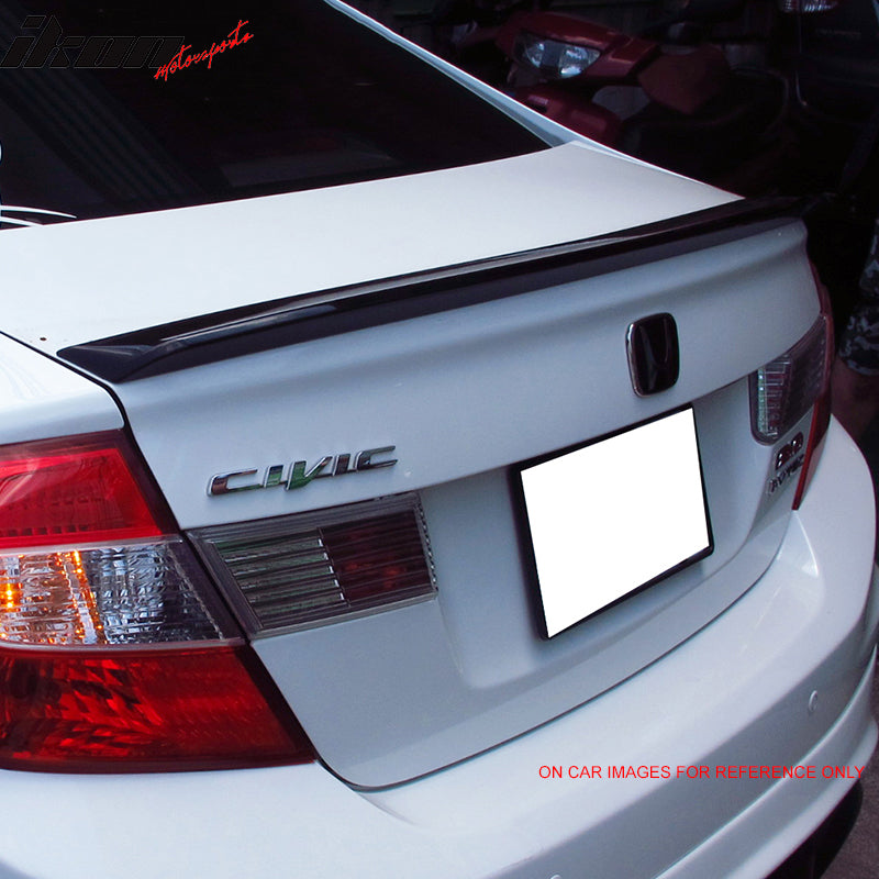 2012-2015 Honda Civic 9 Gen Trunk Spoiler ABS