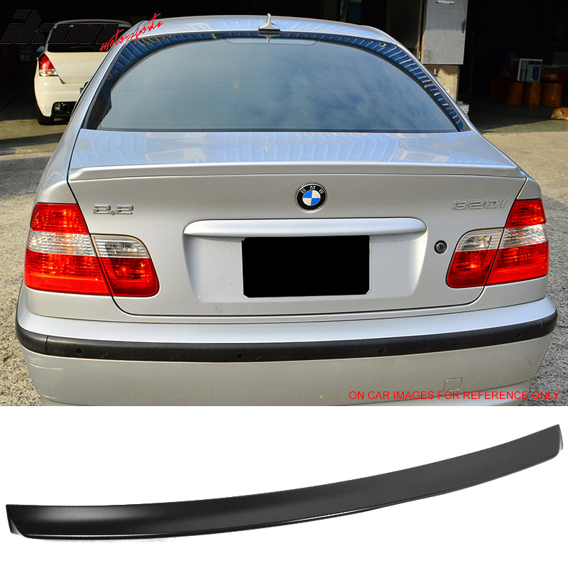 1999-2005 BMW E46 3 Series 4-Door Ikon Style Trunk Spoiler ABS