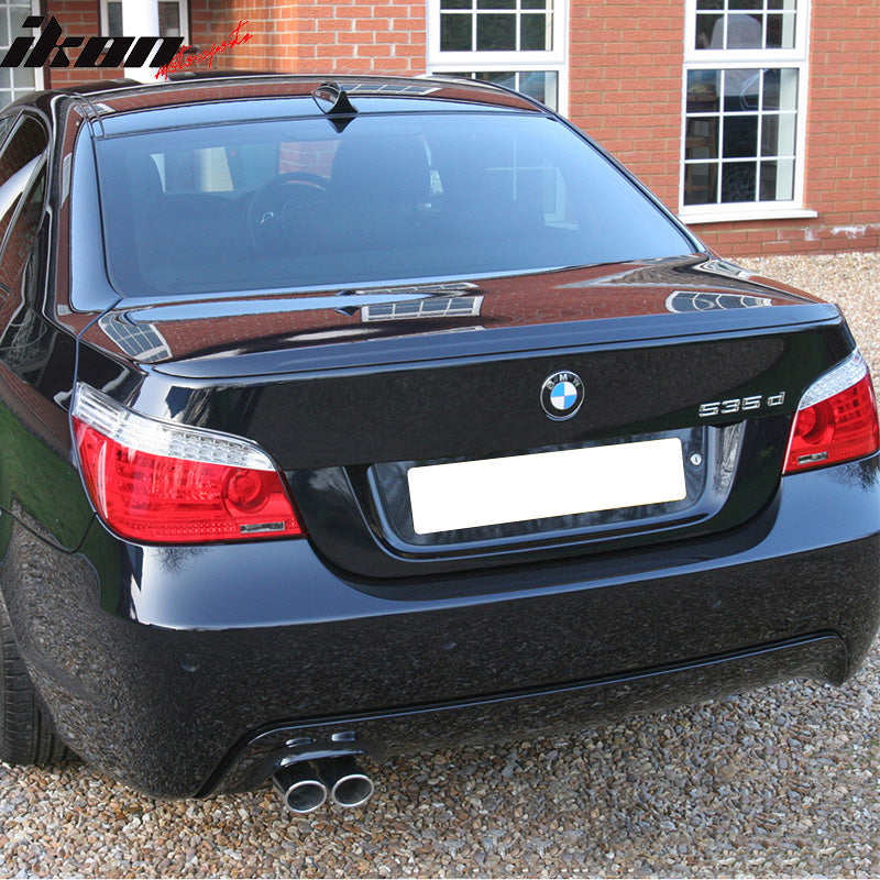 2004-2010 BMW E60 5 Series Sedan M5 Style Rear Trunk Spoiler ABS