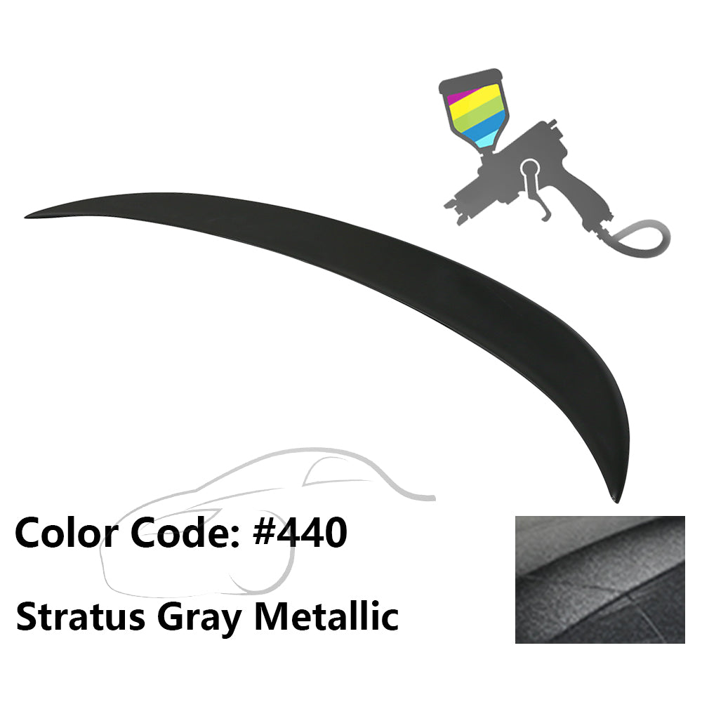 2004-2008 BMW E63 6 Series Coupe V Style Trunk Spoiler ABS