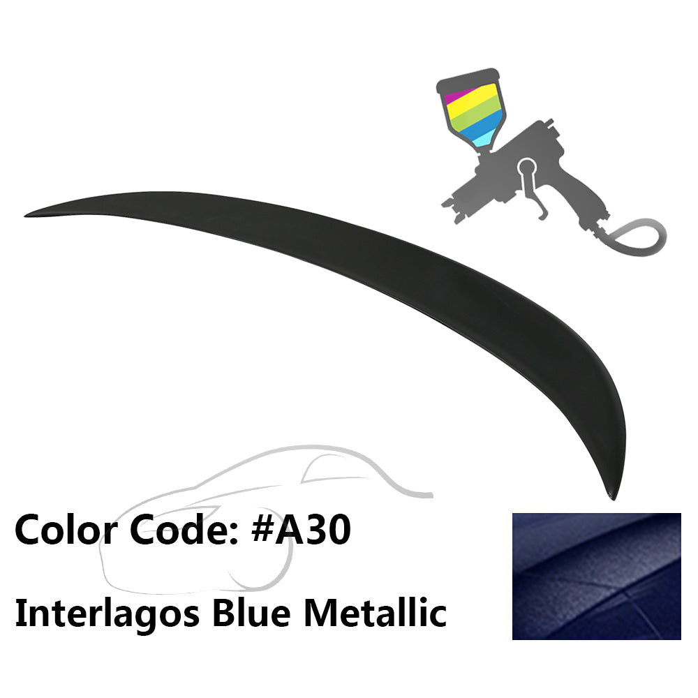 2004-2008 BMW E63 6 Series Coupe V Style Trunk Spoiler ABS