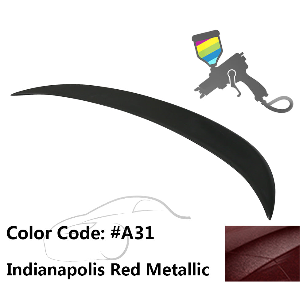 2004-2008 BMW E63 6 Series Coupe V Style Trunk Spoiler ABS