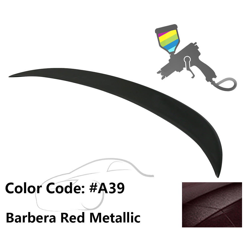 2004-2008 BMW E63 6 Series Coupe V Style Trunk Spoiler ABS