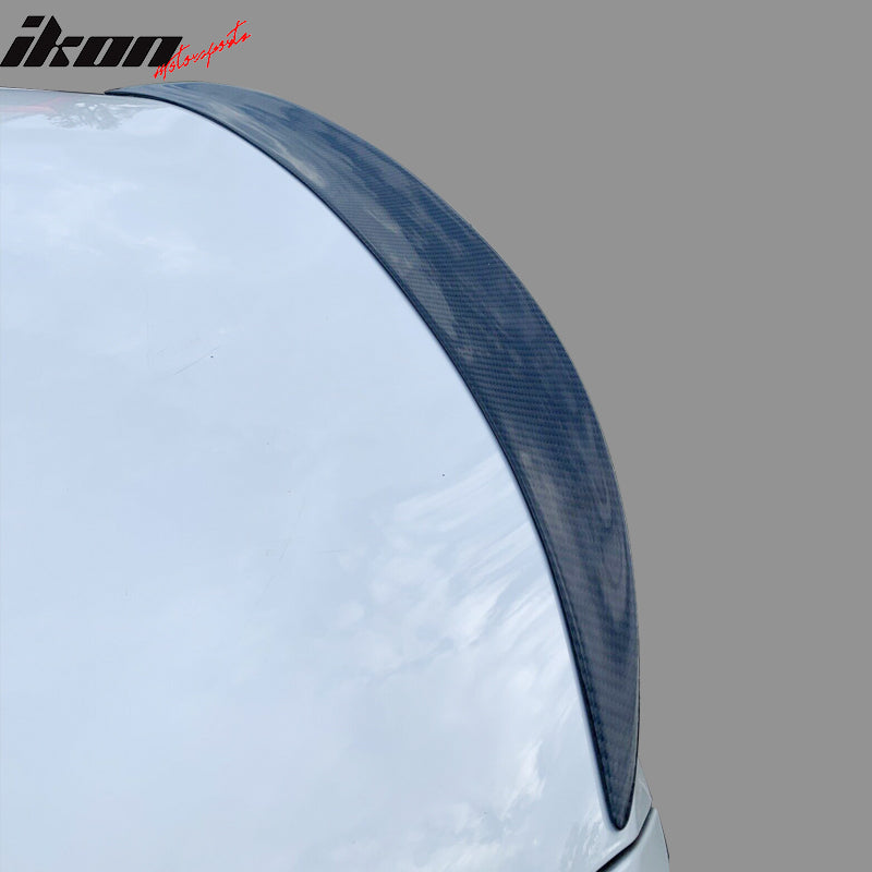2007-2013 BMW 1 Series E82 Coupe P Style Carbon Fiber CF Trunk Spoiler